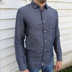 Ballona Linen One Pocket Shirt